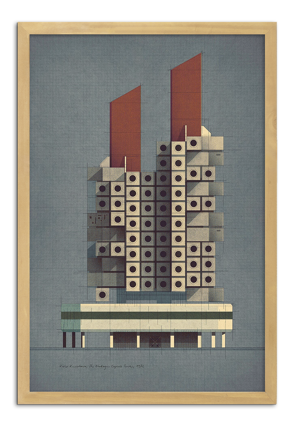 Kisho Kurokawa, The Nakagin Capsule Tower, 1972