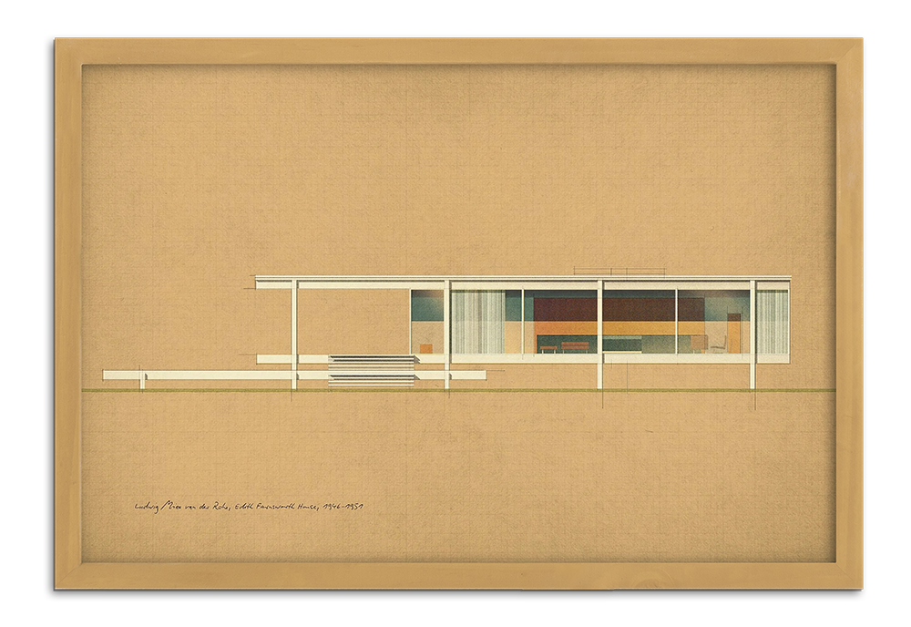 Ludwig Mies van der Rohe, Edith Farnsworth House, 1946-1951