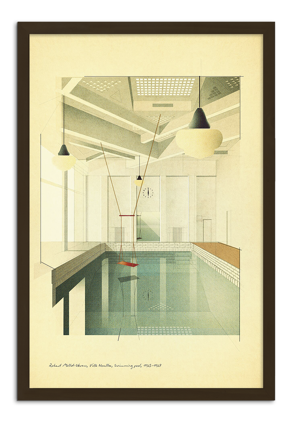 Robert Mallet-Stevens, Villa Noailles, Swimming pool, 1923-1927