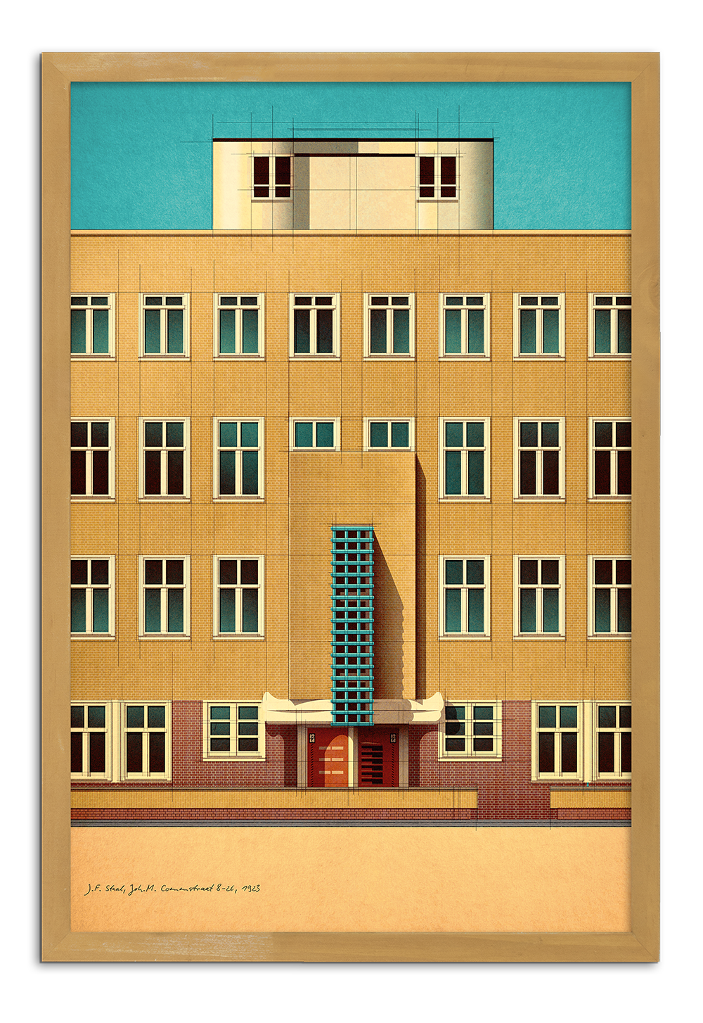 J.F. Staal, Joh.M. Coenenstraat 8-26, 1923