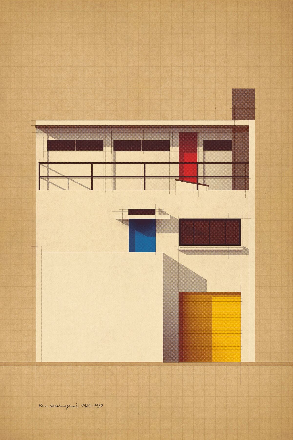 Van Doesburghuis, 1929-1930