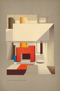 Carlo Scarpa, Casa Zentner, 1963-1969. Interior