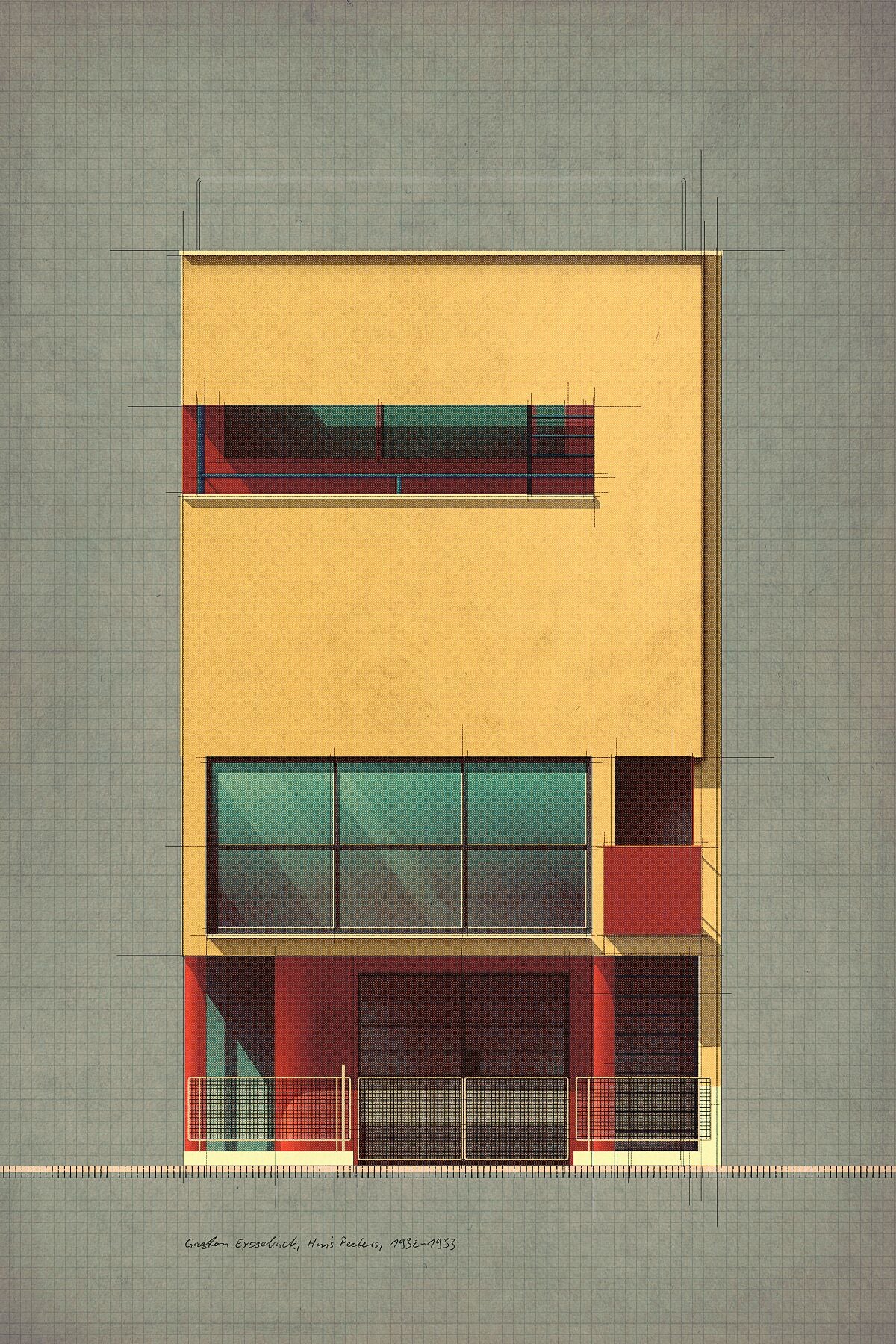 Gaston Eysselinck, Huis Peeters, 1932-1933