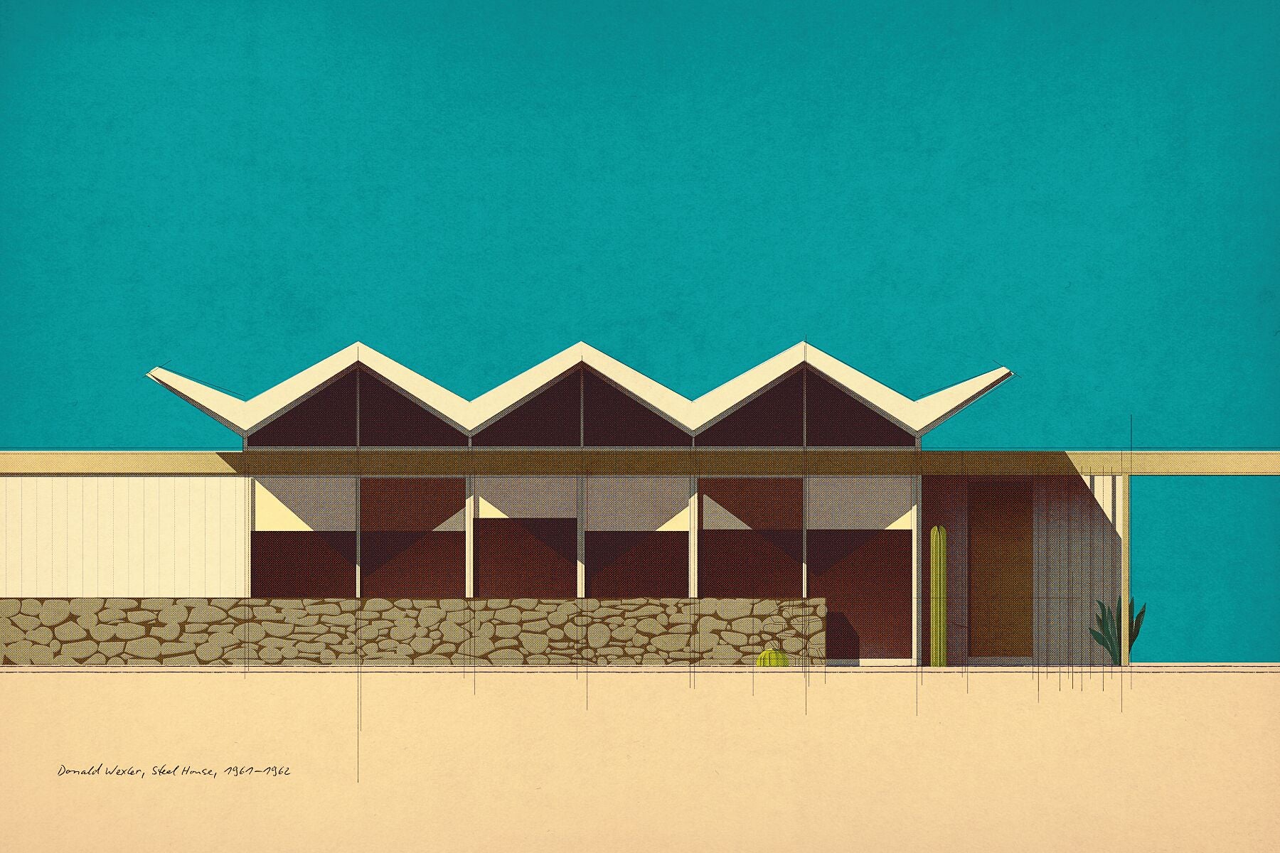 Donald Wexler, Steel House, 1961–1962