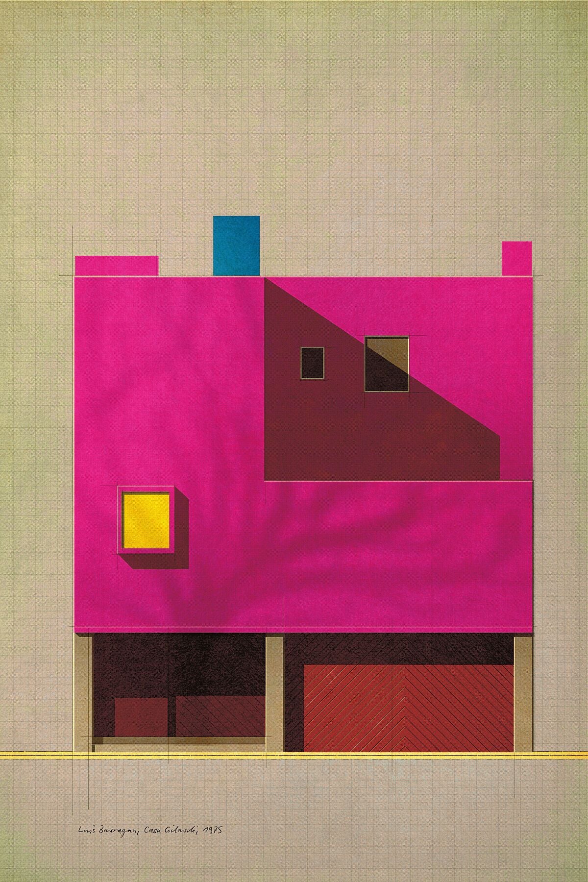 Luis Barragan, Casa Gilardi, 1975