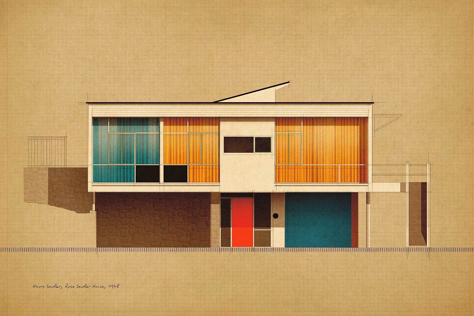 Harry Seidler, Rose Seidler House, 1948