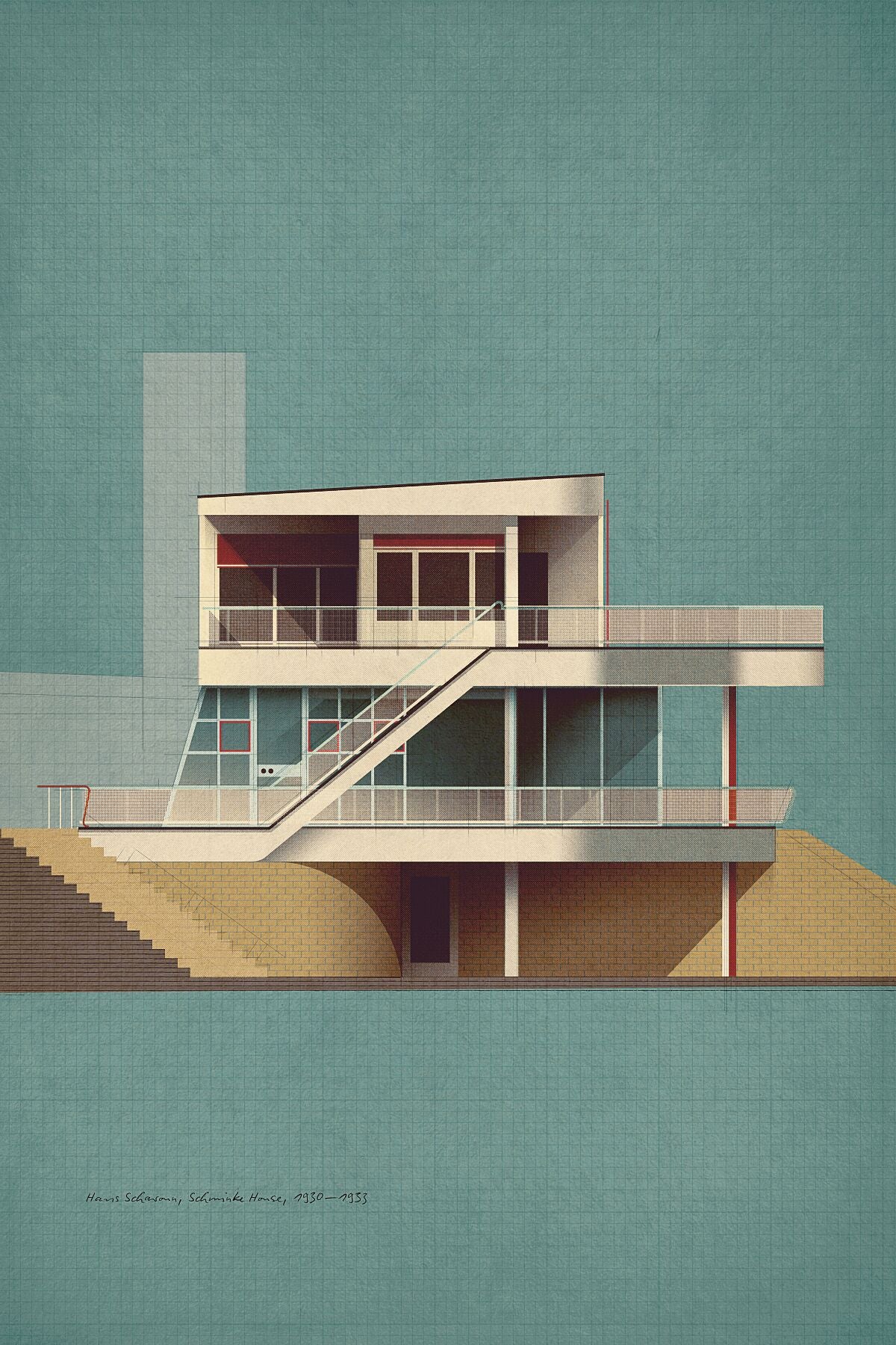 Hans Scharoun, Schminke House, 1930—1933