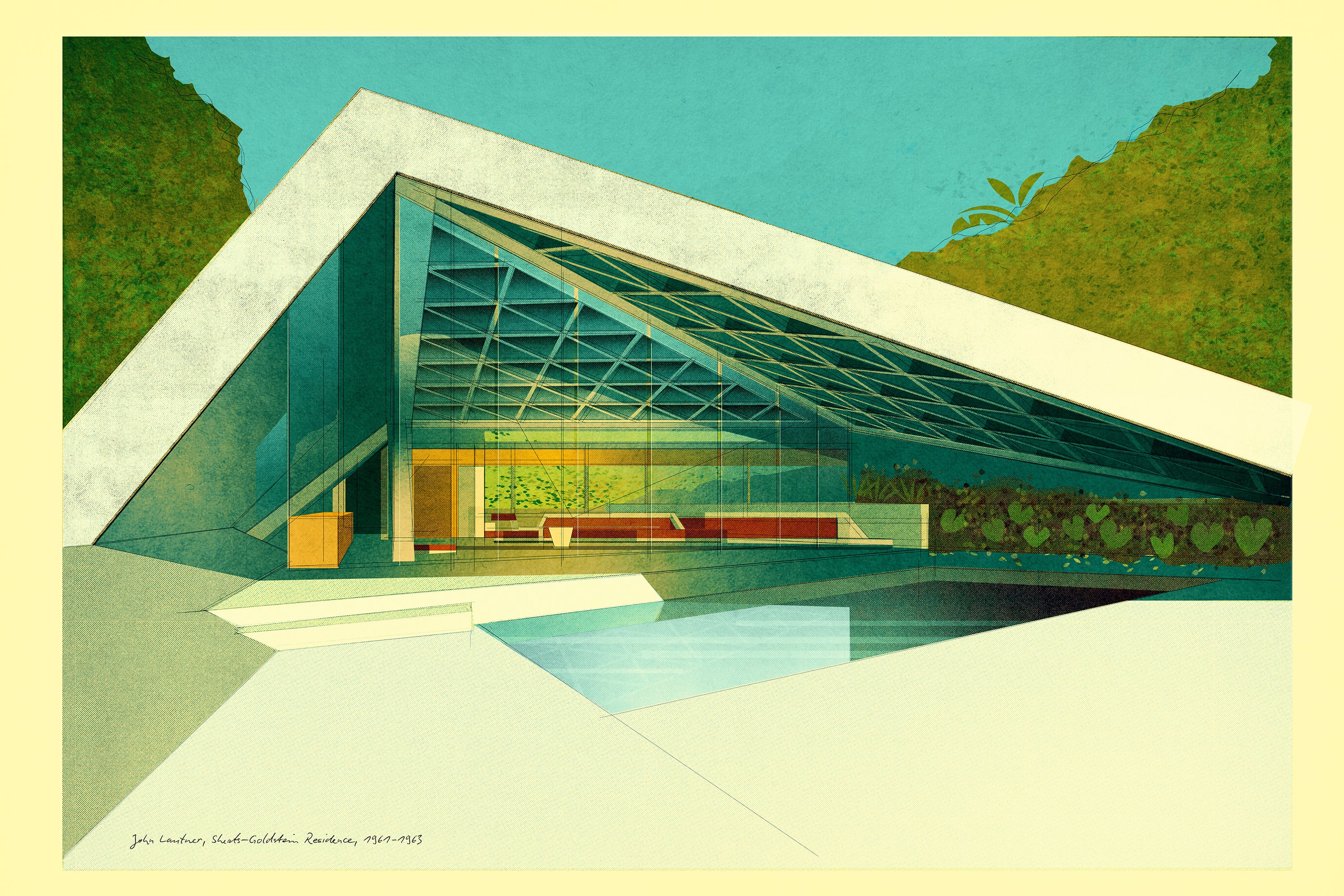 John Lautner, Sheats-Goldstein Residence, 1961-1963