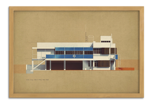 Eileen Gray, Villa E-1027, 1926-1929