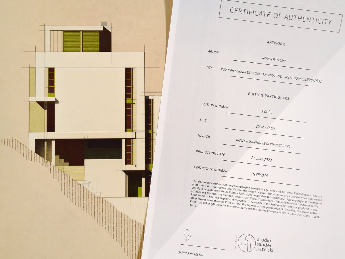 Rudolph Schindler, Charles H. and Ethel Wolfe House, 1928-1931