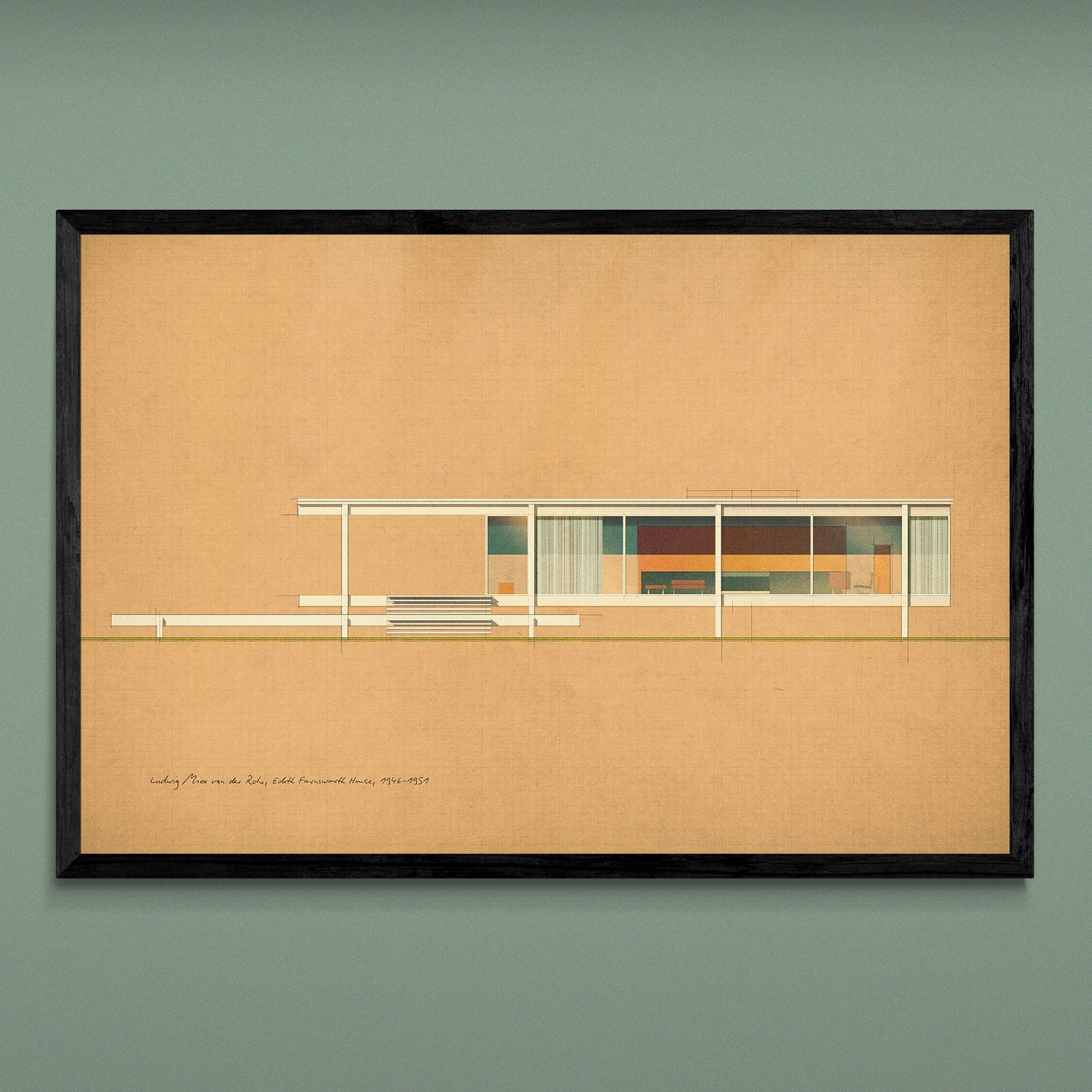 Ludwig Mies van der Rohe, Edith Farnsworth House, 1946-1951