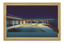 Load image into Gallery viewer, Pierre Koenig, CSH22 Stahl House, 1959. Night
