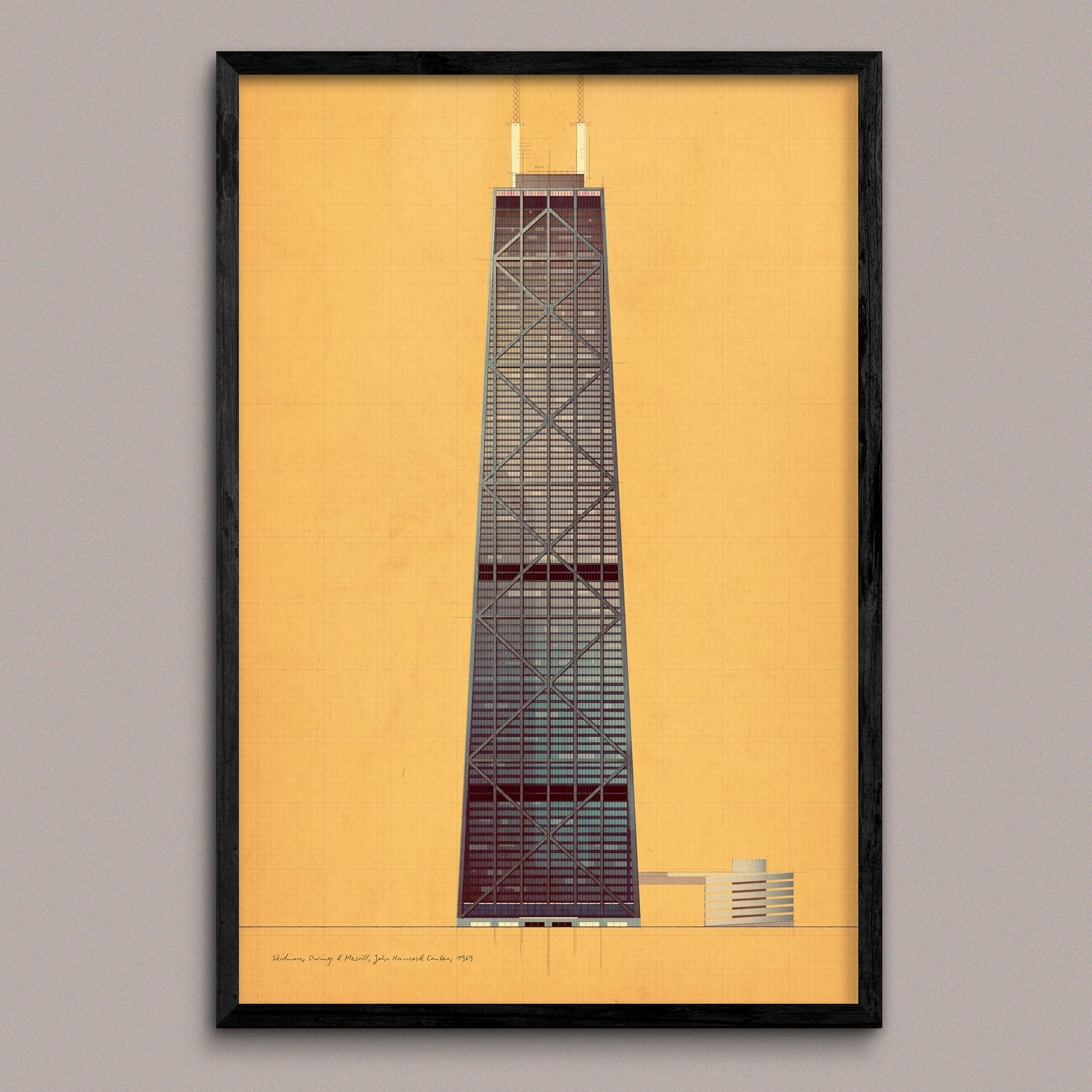 Skidmore, Owings & Merrill, John Hancock Center, 1969