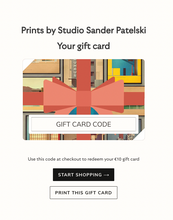 Load image into Gallery viewer, Studio Sander Patelski Gift Card
