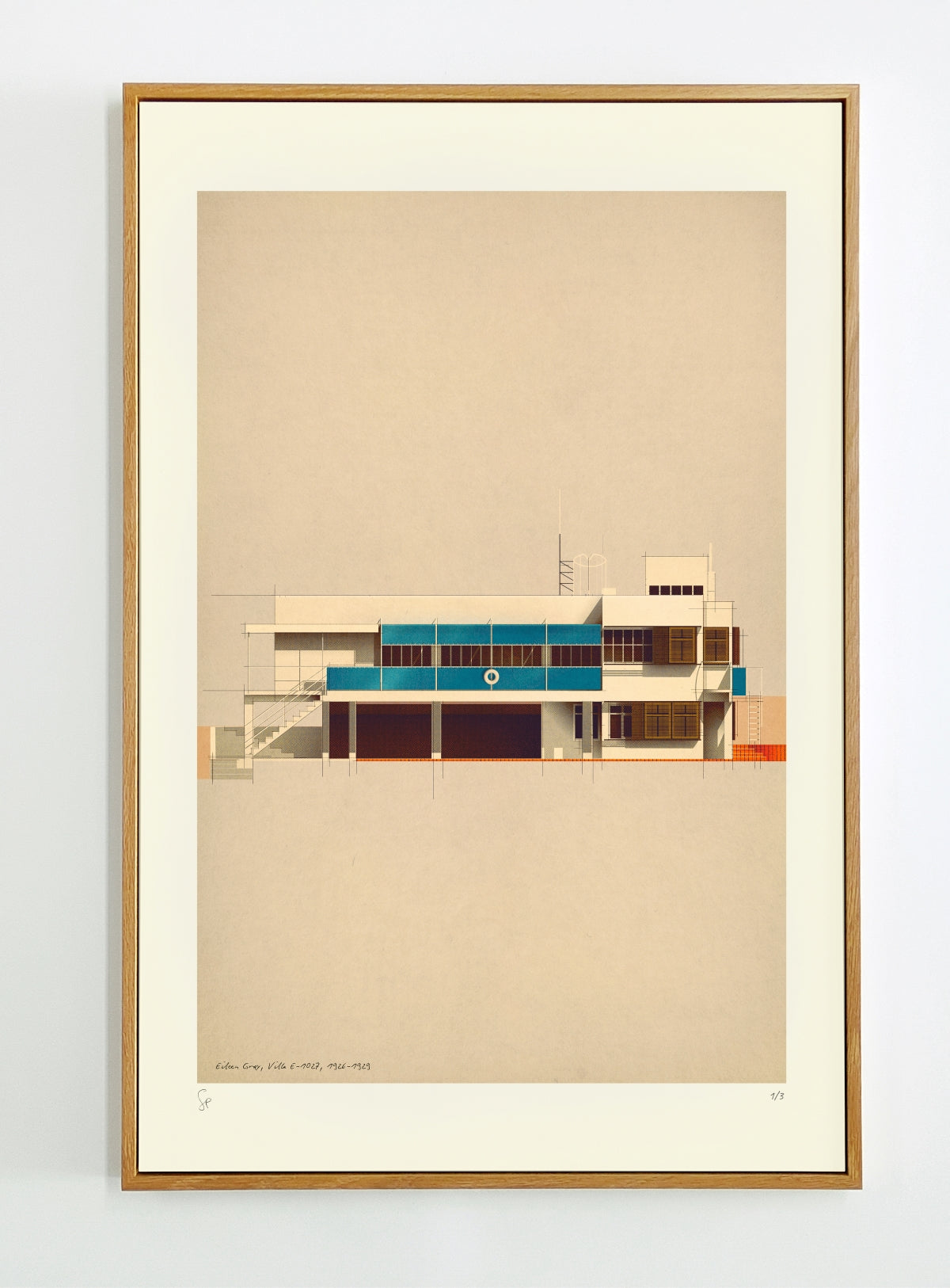 Eileen Gray, Villa E-1027, 1926-1929