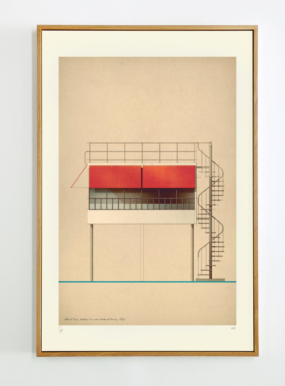 Albert Frey, Kocher Canvas Weekend House, 1932