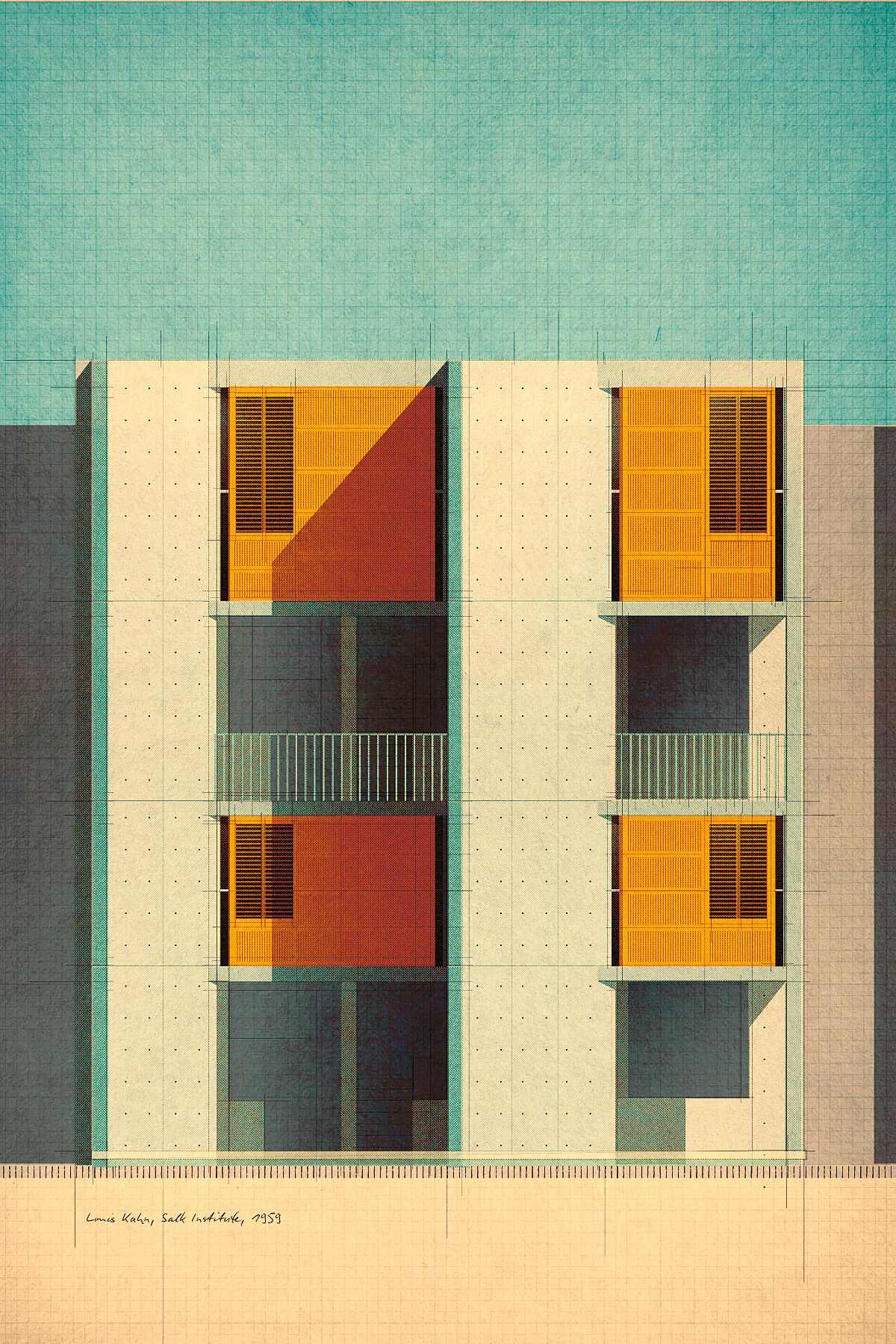 Louis Kahn, Salk Institute, 1959
