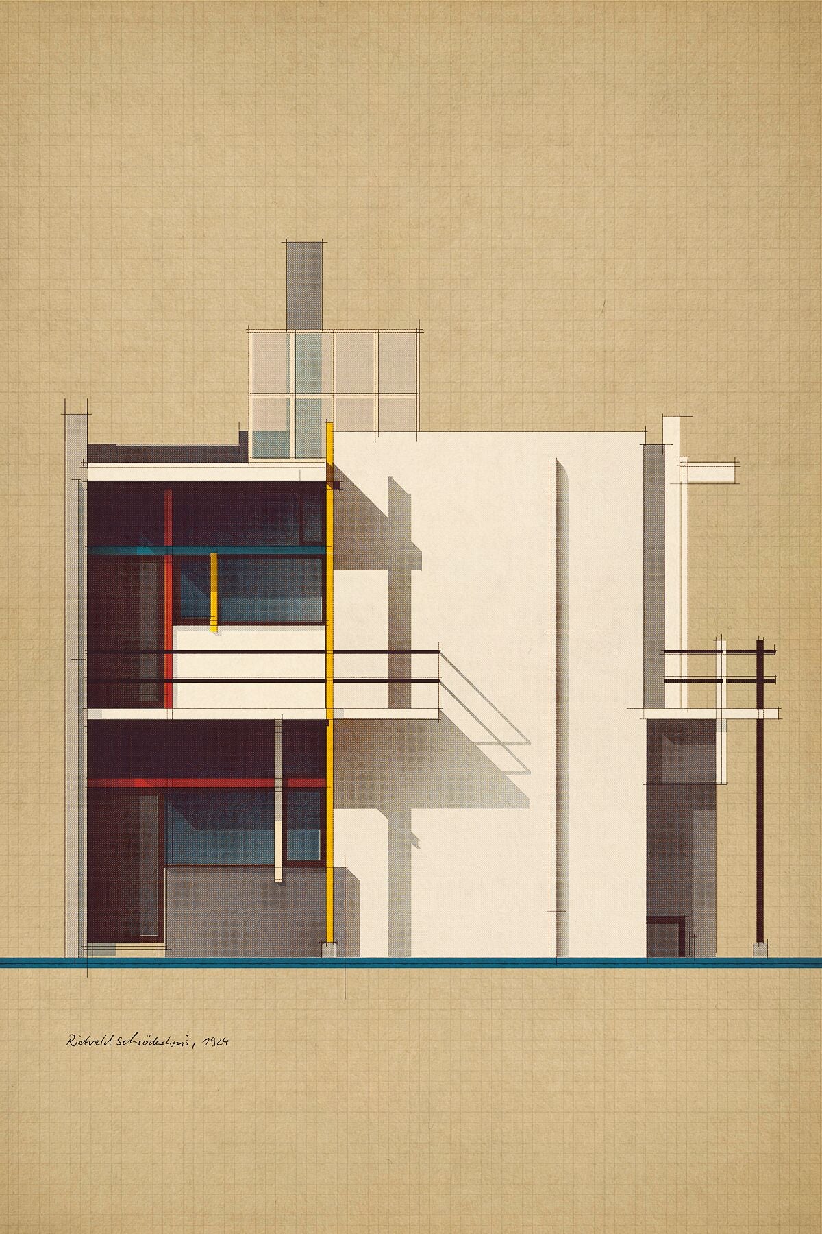 Rietveld Schröderhuis, 1924