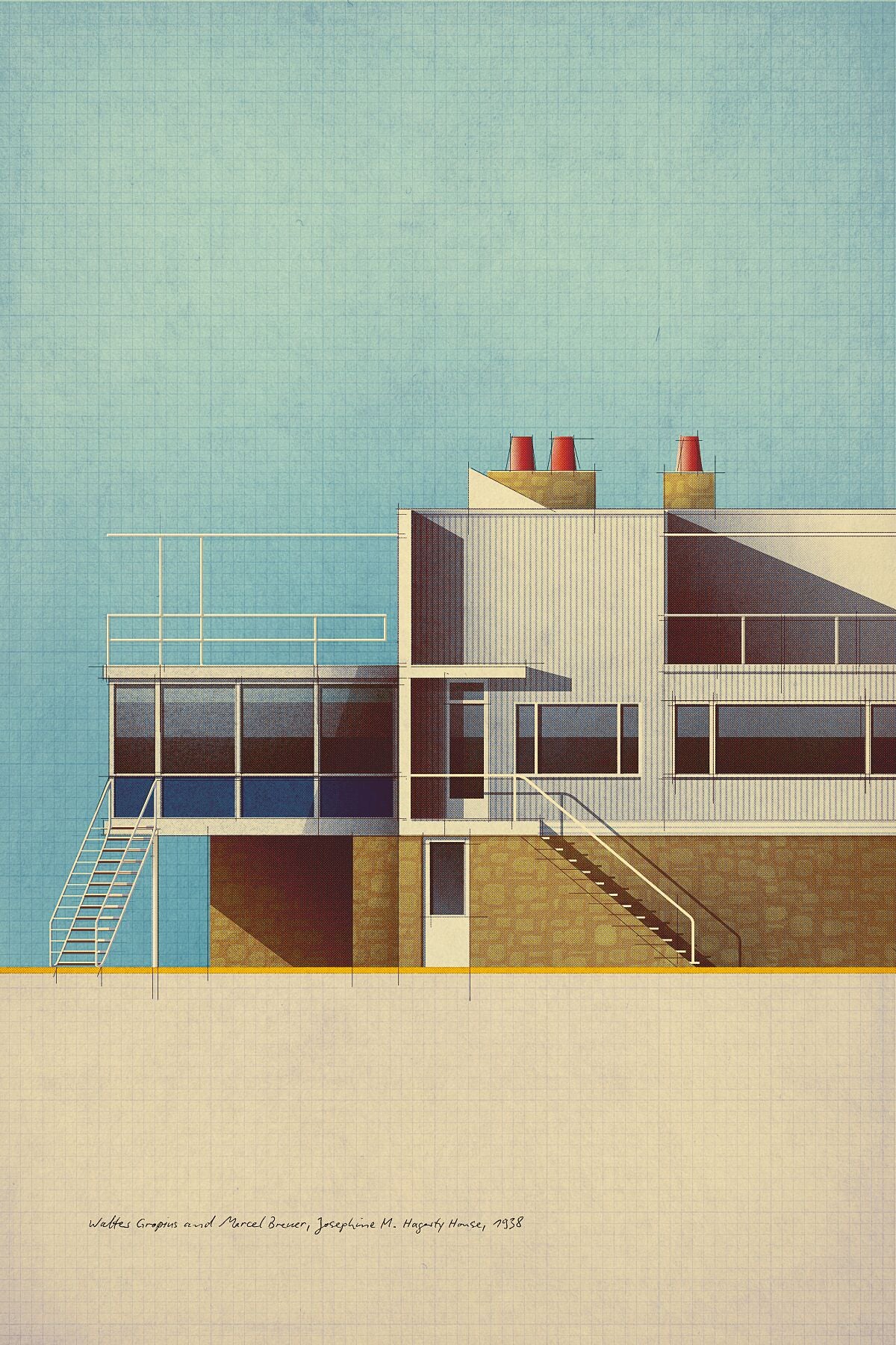 Marcel Breuer – Prints by Studio Sander Patelski