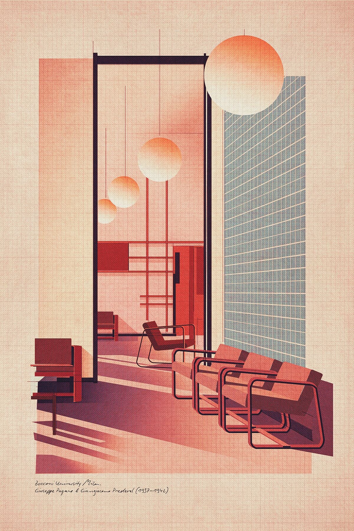 Bocconi University Milan, interior