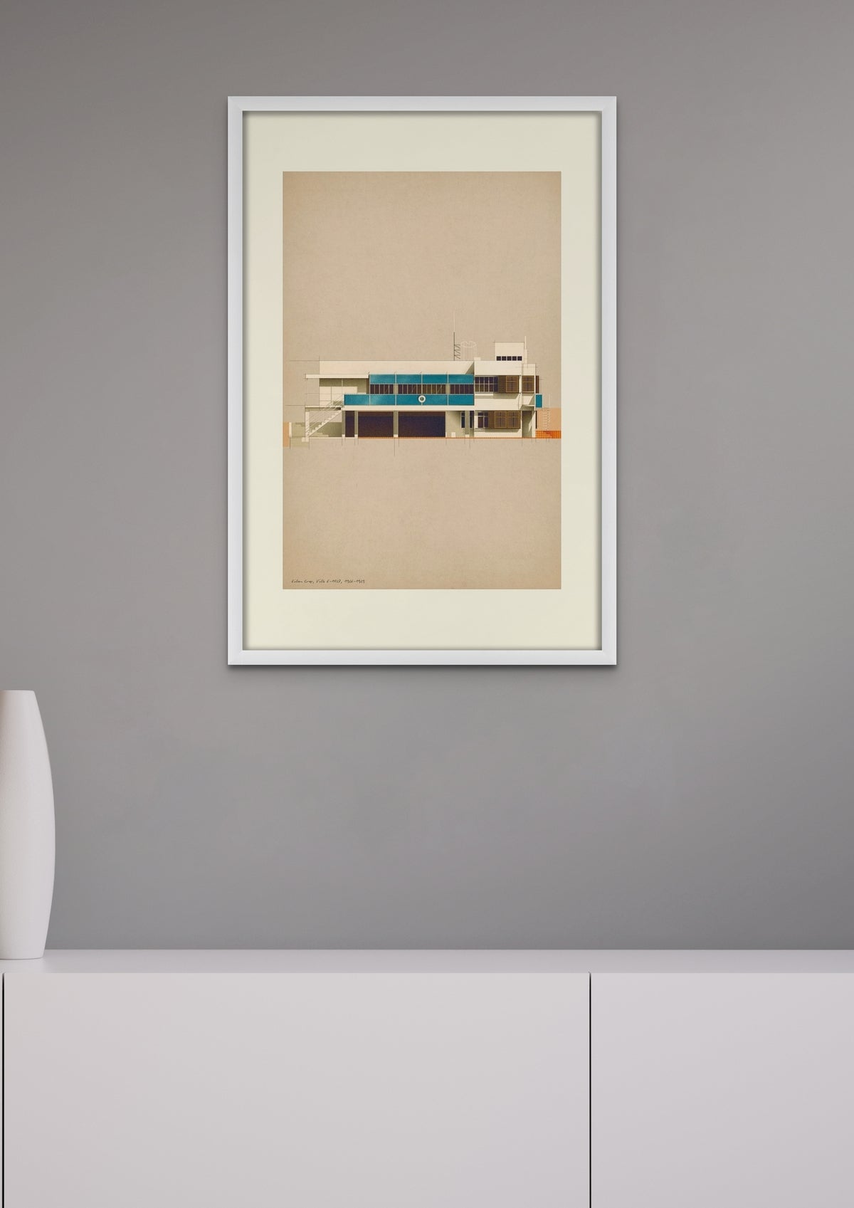 Eileen Gray, Villa E-1027, 1926-1929